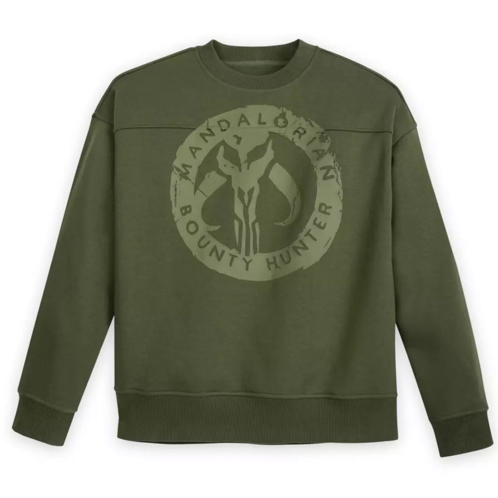 The Mandalorian ''Bounty Hunter'' Pullover Sweatshirt for Adults (XS) NWT